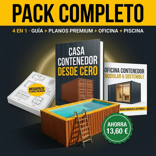 PACK COMPLETO — Guía + Planos Premium + Oficina + Piscina